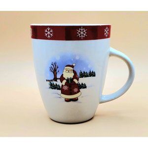 Santa Clause Print Ceramic 12 oz Christmas Mug